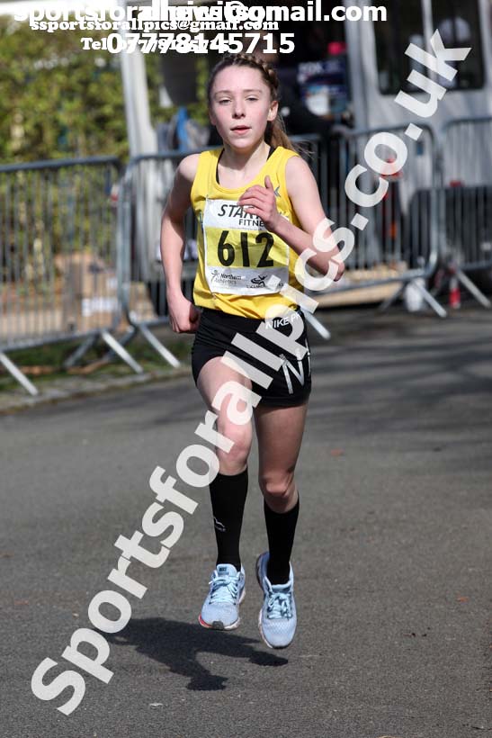 Girls under-15s Northern Athletics 5k Champs., Birkenhead Park. Photo: David T. Hewitson/Sports for All Pics